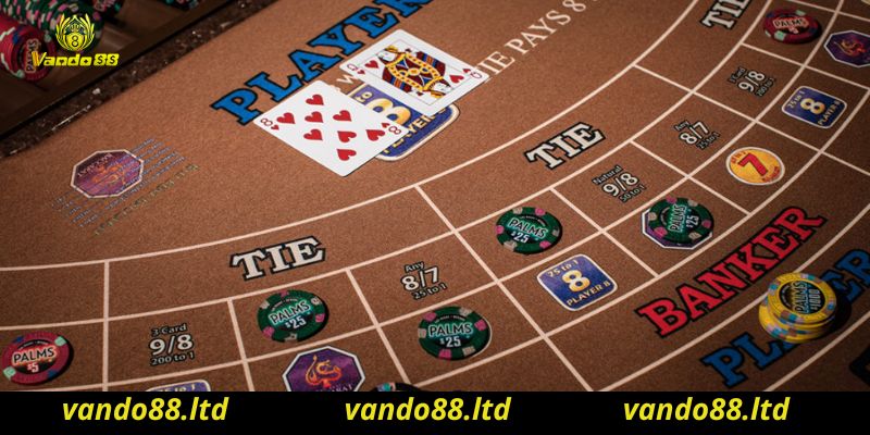 Luật rút thêm lá bài thứ 3 Baccarat Vando88