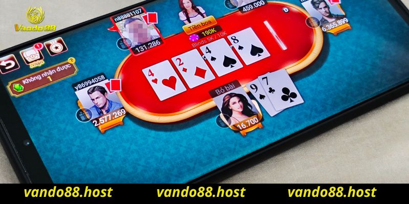 Điểm nhấn đặc biệt của danh mục game bài tại Vando88